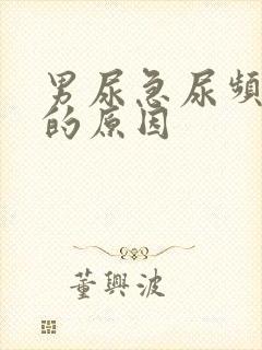 男尿急尿频尿痛的原因