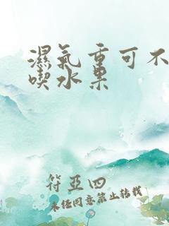 湿气重可不可以吃水果