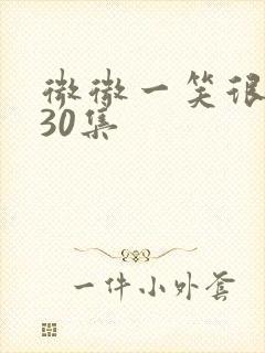 微微一笑很倾城30集