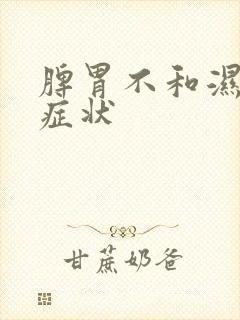 脾胃不和湿气重症状