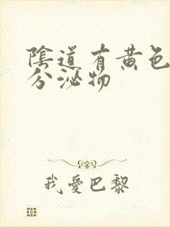 阴道有黄色液体分泌物