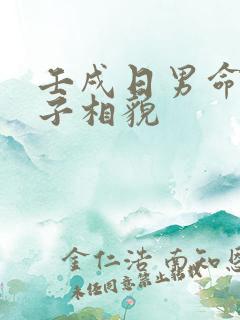 壬戌日男命的妻子相貌