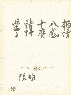 爱情十八拍表达了什么感情