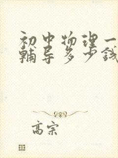 初中物理一对一辅导多少钱