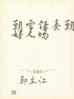 朝雪录秦朝羽是好人吗