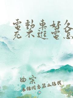 电动车好久没骑充不进电怎么办