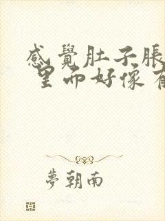 感觉肚子胀胀的 里面好像有东西