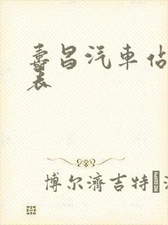 寿昌汽车站时刻表