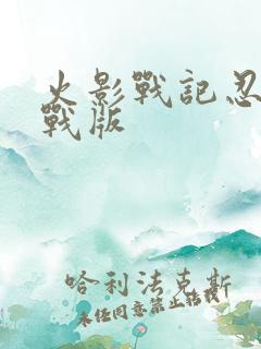 火影战记忍界大战版