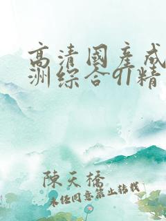 高清国产成人亚洲综合91精