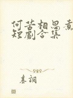 何苦相思煮余年短剧合集