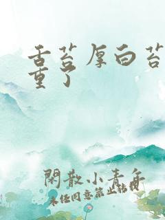 舌苔厚白苔湿气重了