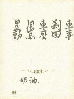 农用车刹车踩不动怎么回事