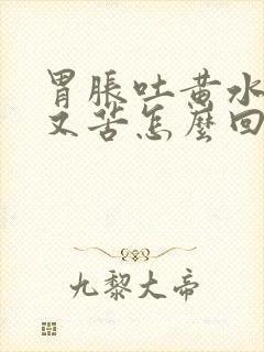 胃胀吐黄水又酸又苦怎么回事