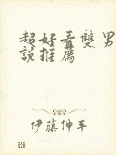 超好看双男主小说推荐