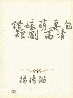 错嫁萌妻包甜的 短剧 高清