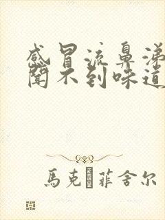 感冒流鼻涕鼻子闻不到味道是怎么回事