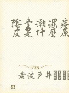 阴囊潮湿瘙痒起皮是什么原因