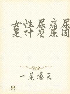 女性尿痛尿出血是什么原因