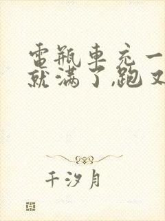 电瓶车充一会电就满了,跑又没电了咋回事