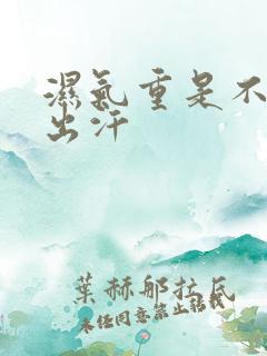 湿气重是不是爱出汗