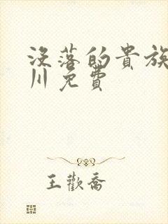 没落的贵族琉璃川免费