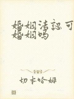 婚姻法认可事实婚姻吗