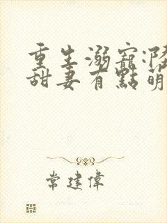 重生溺宠:陆少甜妻有点萌