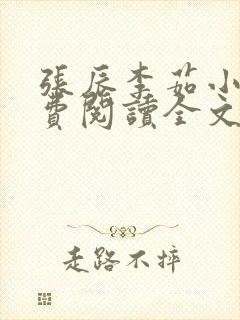 张辰李茹小说免费阅读全文最新章节