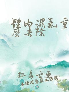 体内湿气重,怎么去除