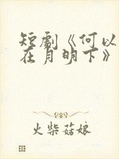 短剧《何以偏爱在月明下》免费播放