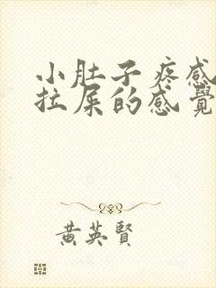 小肚子疼感觉想拉屎的感觉咋回事