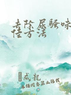 去除尿骚味的最佳方法