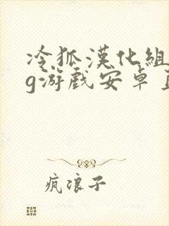 冷狐汉化组rpg游戏安卓直装