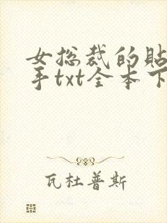 女总裁的贴身高手txt全本下载