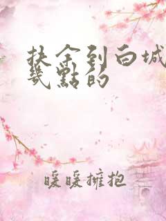 扶余到白城客车几点的