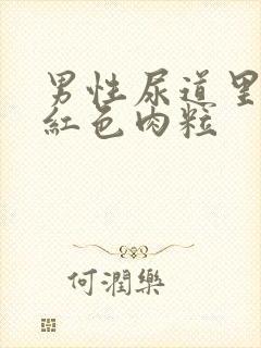 男性尿道里面有红色肉粒