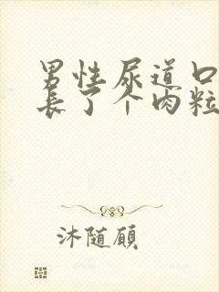 男性尿道口下面长了个肉粒