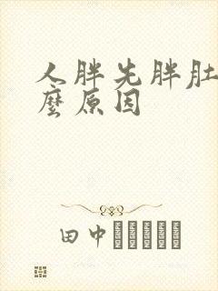 人胖先胖肚子什么原因