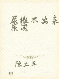 尿撒不出来什么原因