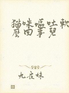 猫咪呕吐软便怎么回事儿