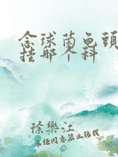 念球菌龟头发炎挂哪个科