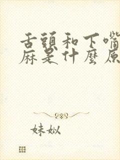 舌头和下嘴唇发麻是什么原因