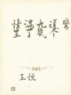 情满九道弯叶菲生了几个