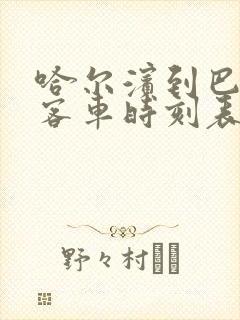 哈尔滨到巴彦县客车时刻表查询