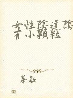 女性阴道阴道口有小颗粒