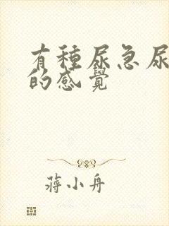 有种尿急尿不尽的感觉