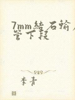 7mm结石输尿管下段