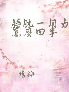 膀胱一用力就疼怎么回事