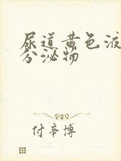 尿道黄色液体性分泌物